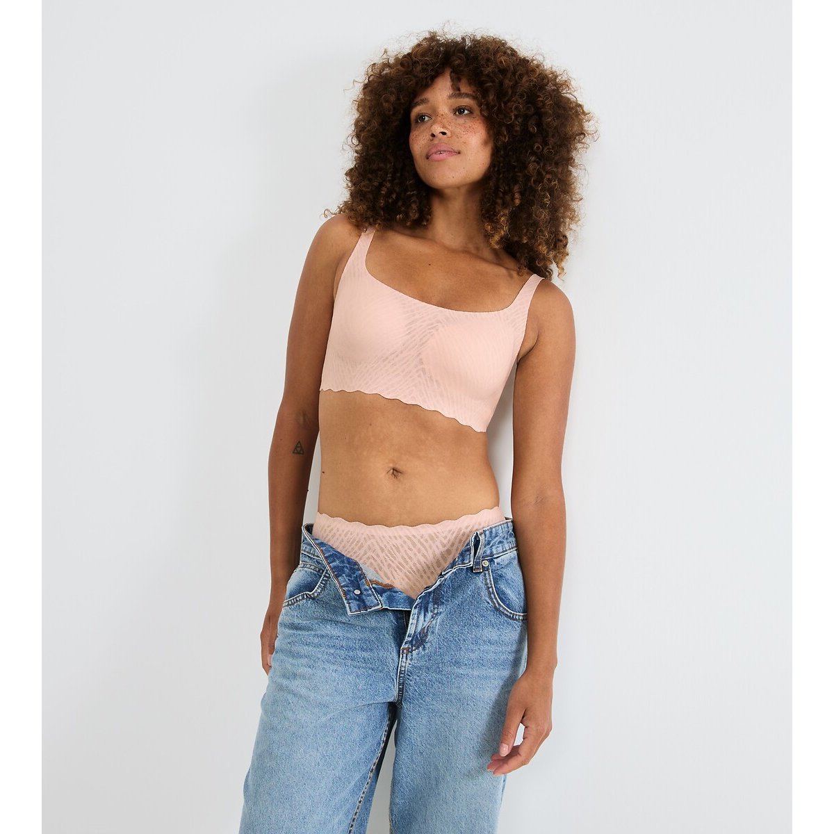 Mutandine hipster ZERO FEEL BLISS rosa polvere, SLOGGI