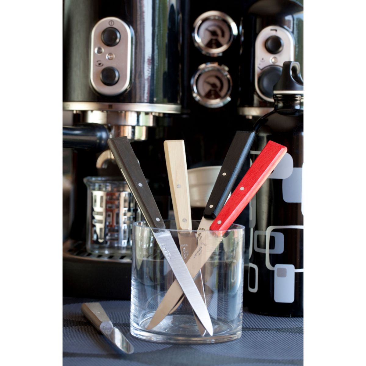 Set de couteaux Bon appétit Loft 4 couteaux de table coloris unique, OPINEL