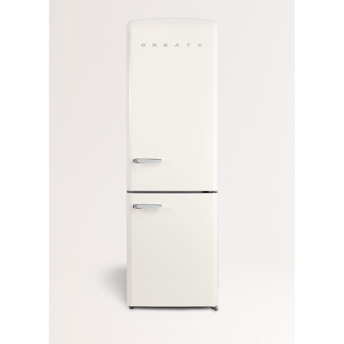 Réfrigérateur combiné FRIDGE STYLANCE 244L blanc cassé, CREATE