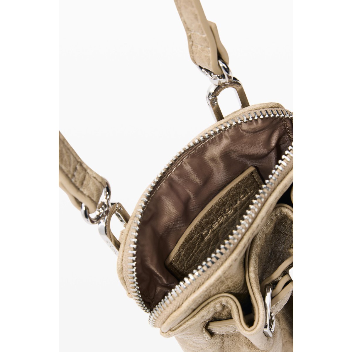 Porte-téléphone beige beige, DESIGUAL