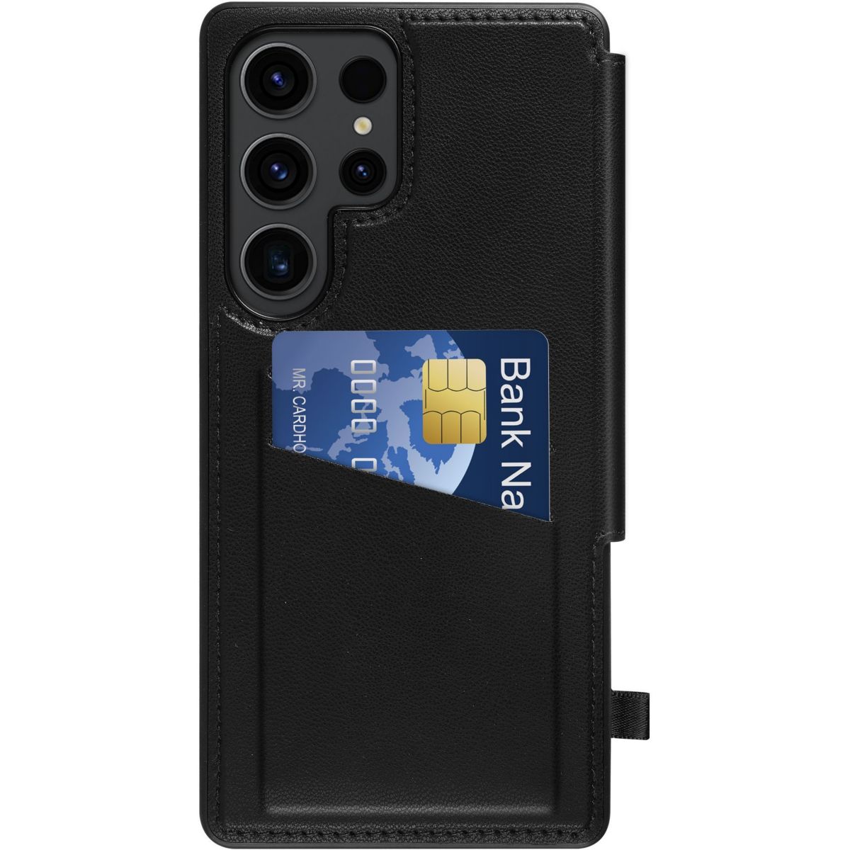 Etui Samsung S25 Ultra noir couleur unique, ADEQWAT