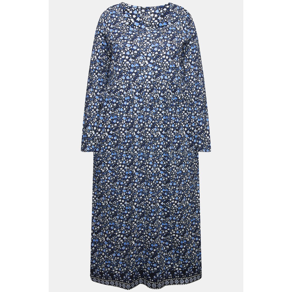 Robe en jersey avec poches marine, ULLA POPKEN
