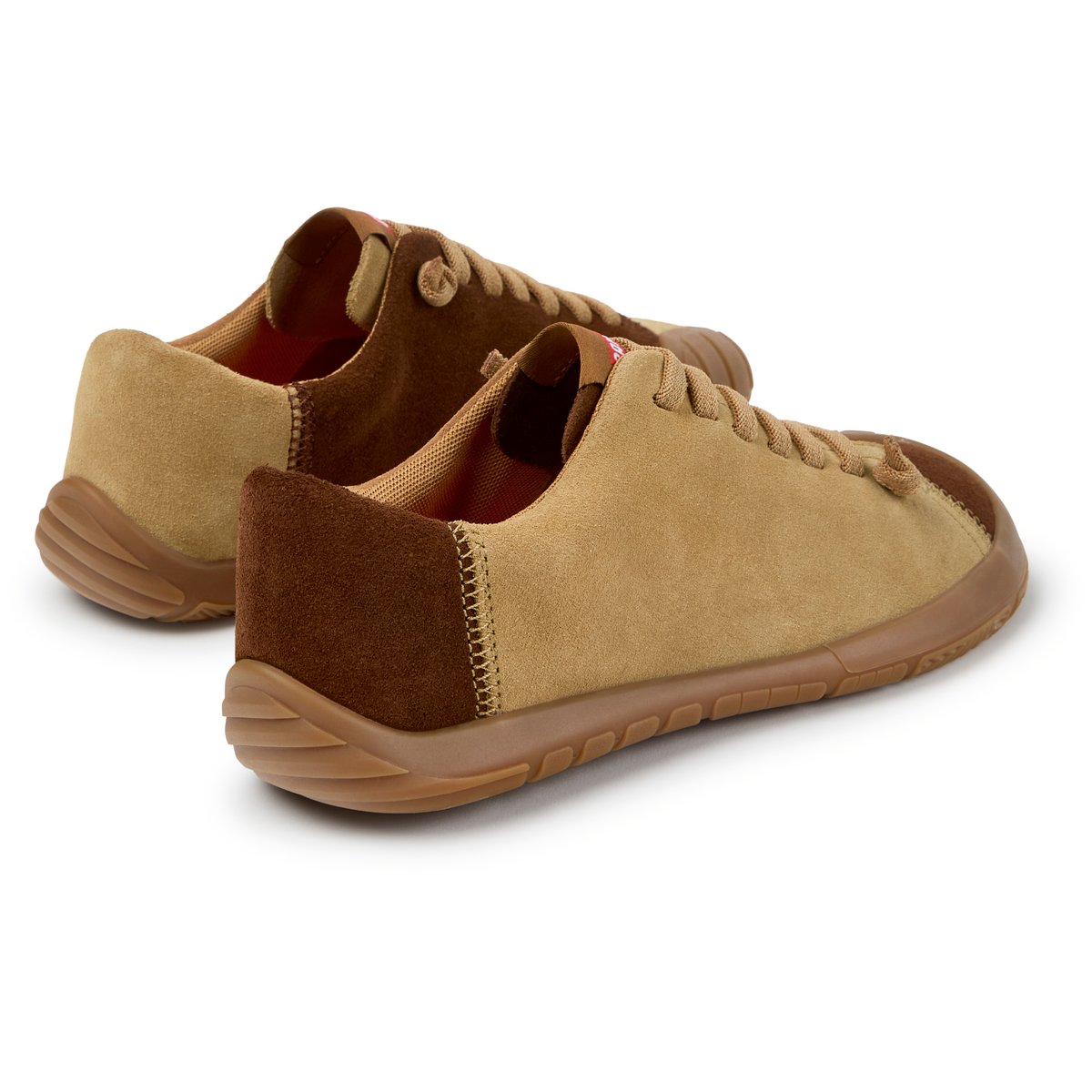 Baskets Peu Path+ Twins Suede Leather brun 014, CAMPER