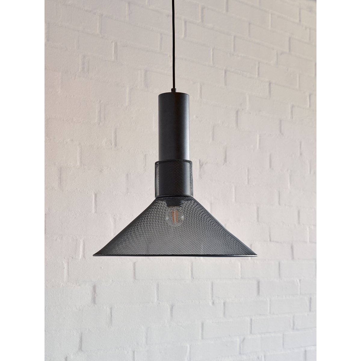 Suspension RAY noir, HUBSCH