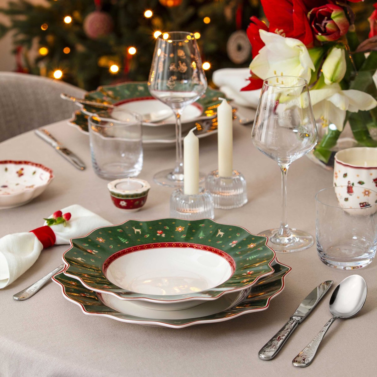 Assiette Creuse Vert TOY'S DELIGHT couleur unique, VILLEROY & BOCH