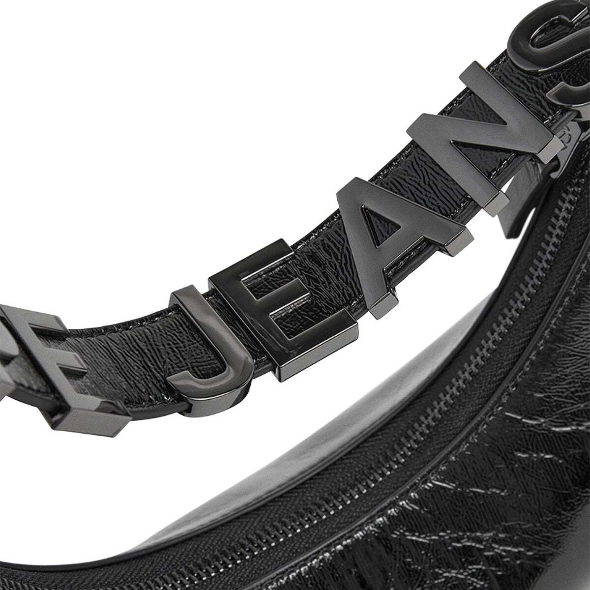 Sac Demi-Lune Effet Cuir noir, PEPE JEANS