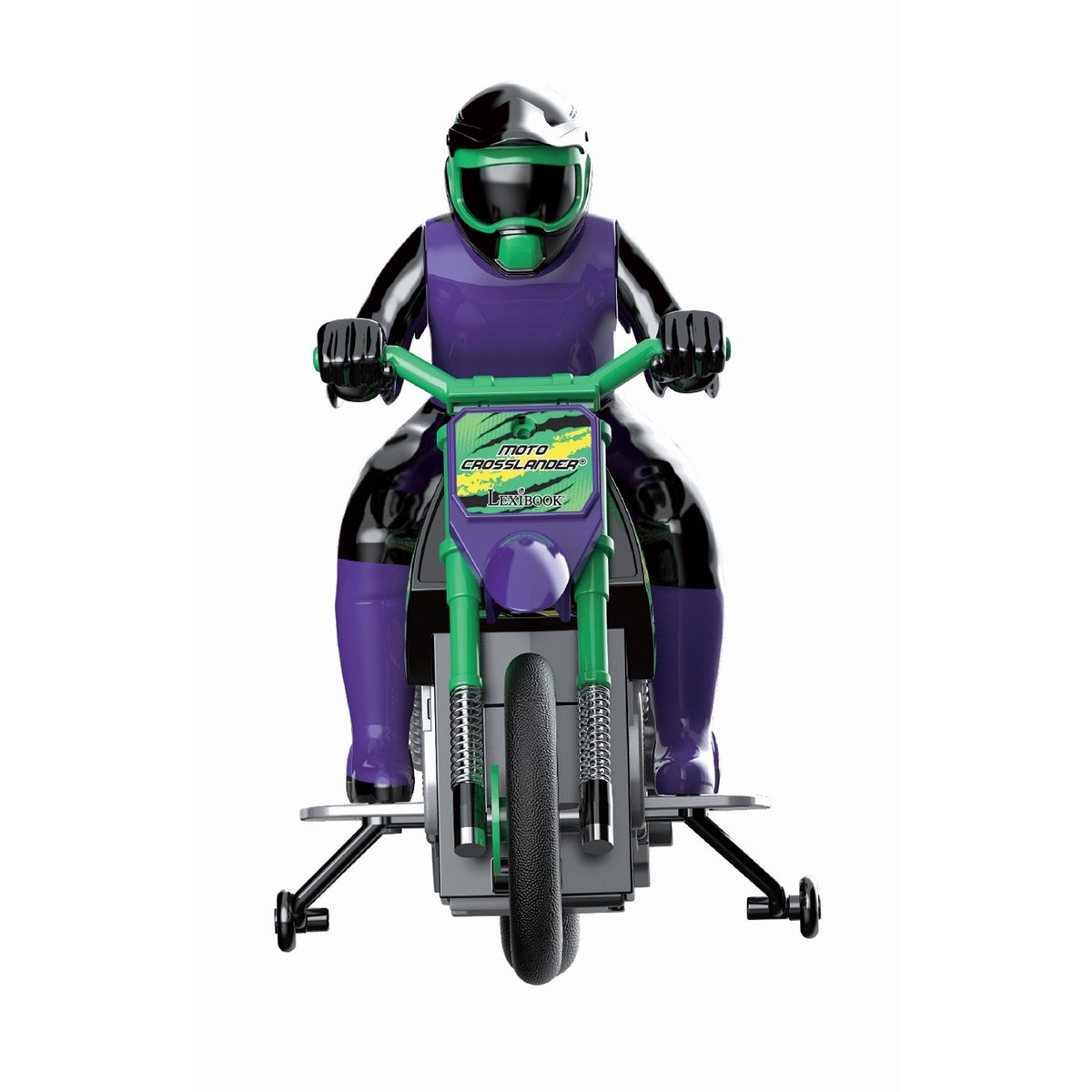 Moto Crosslander® Cascade Extrême vert, LEXIBOOK