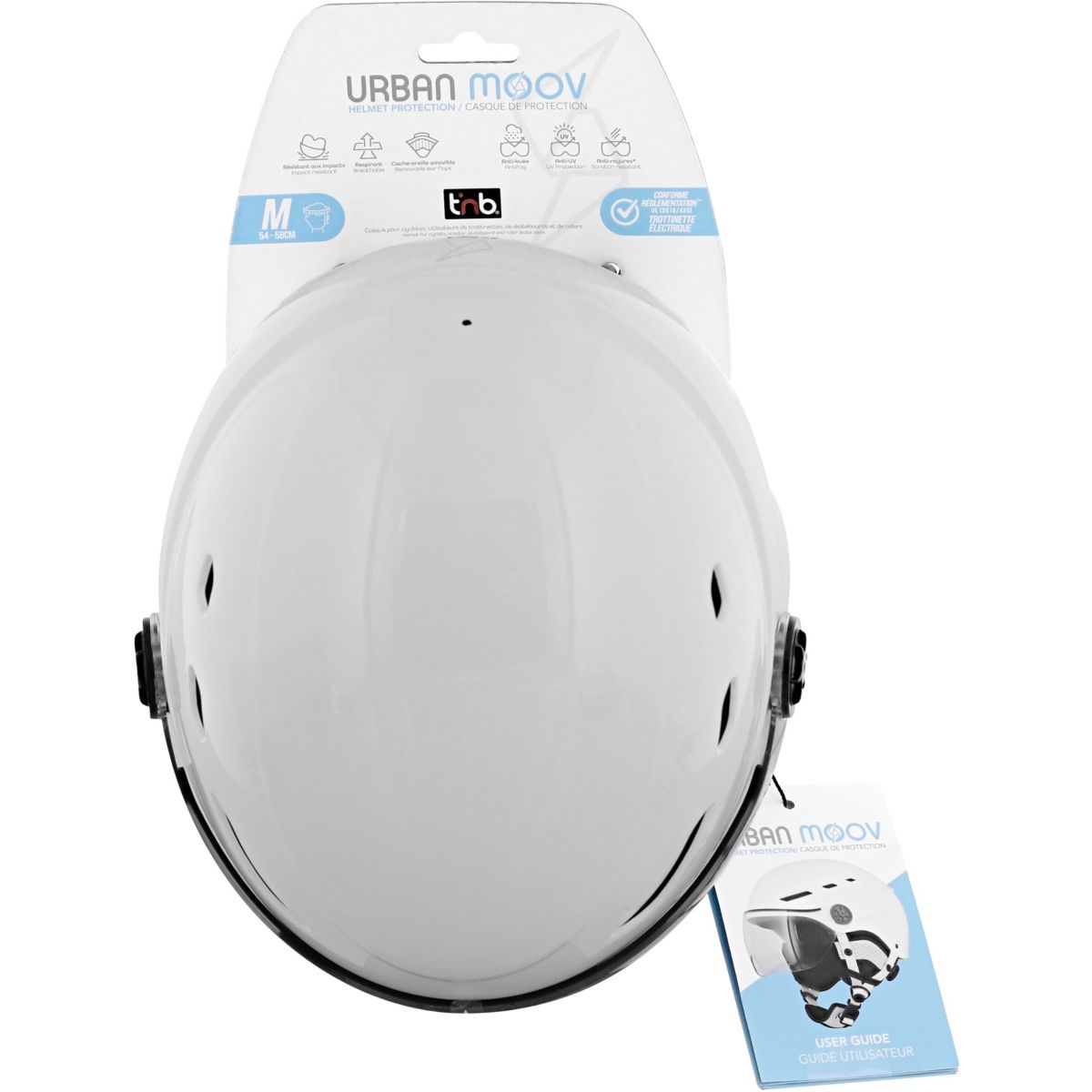 Casque Taille M - Blanc blanc, TNB