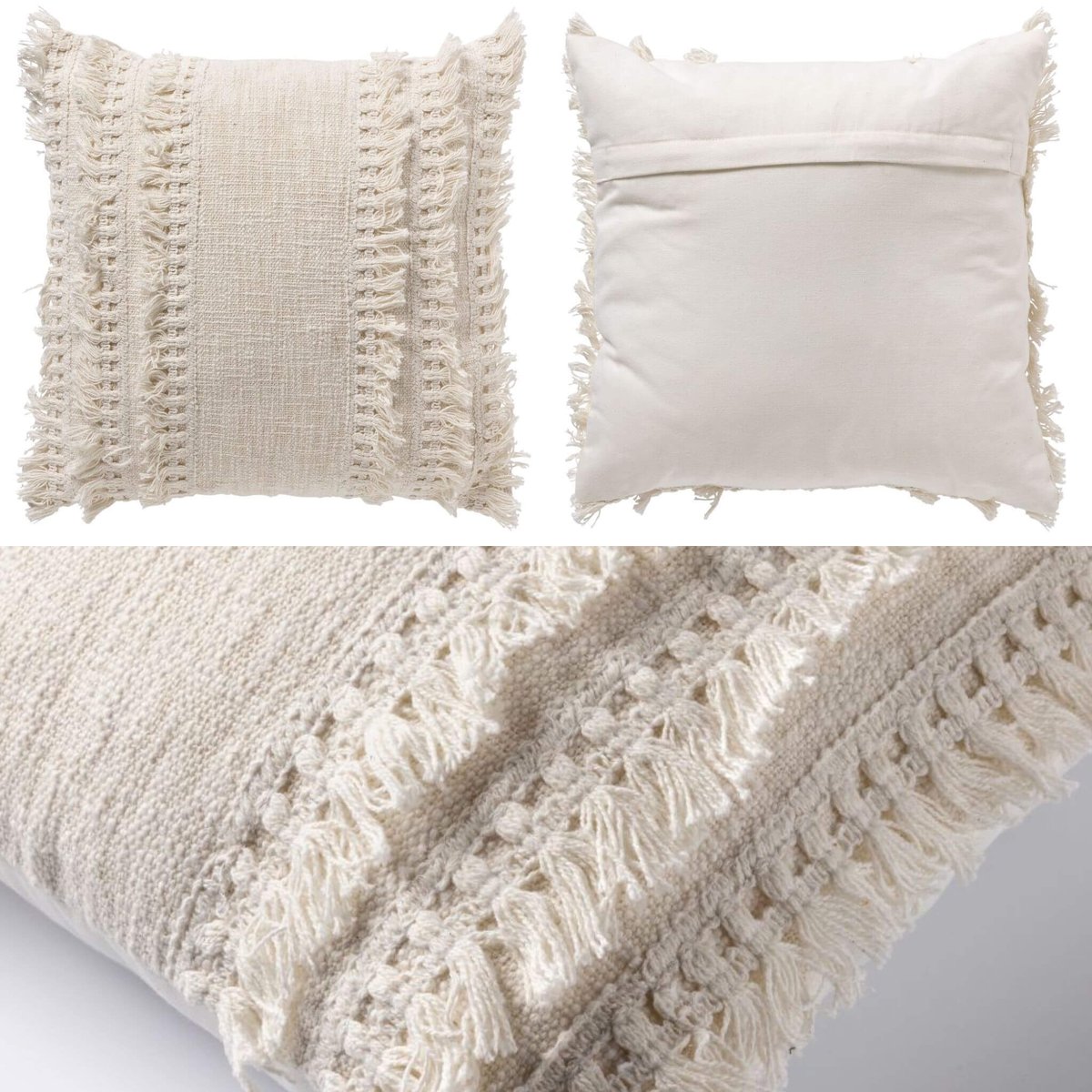 Coussins Gentle Rain (Lot de 3) vert, DUTCH DECOR