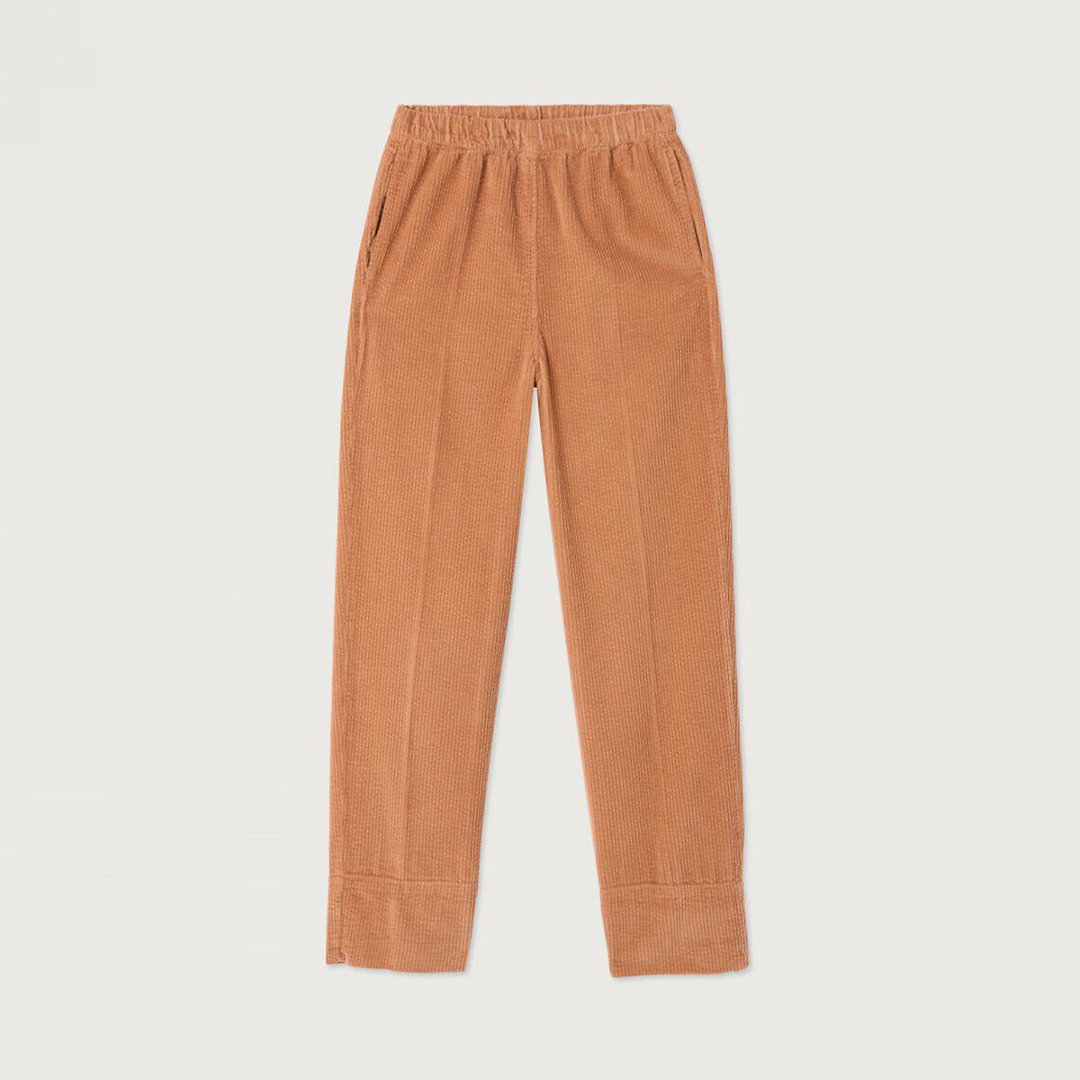 Pantalon carotte en velours PADOW noisette, AMERICAN VINTAGE