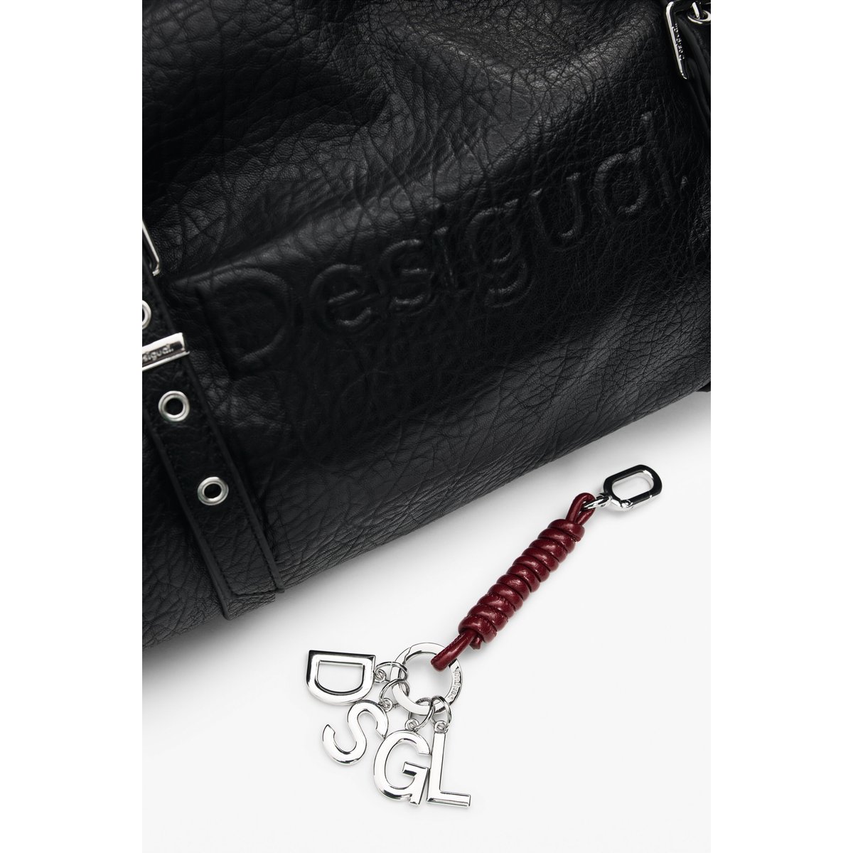 Grand sac shopping noir, DESIGUAL