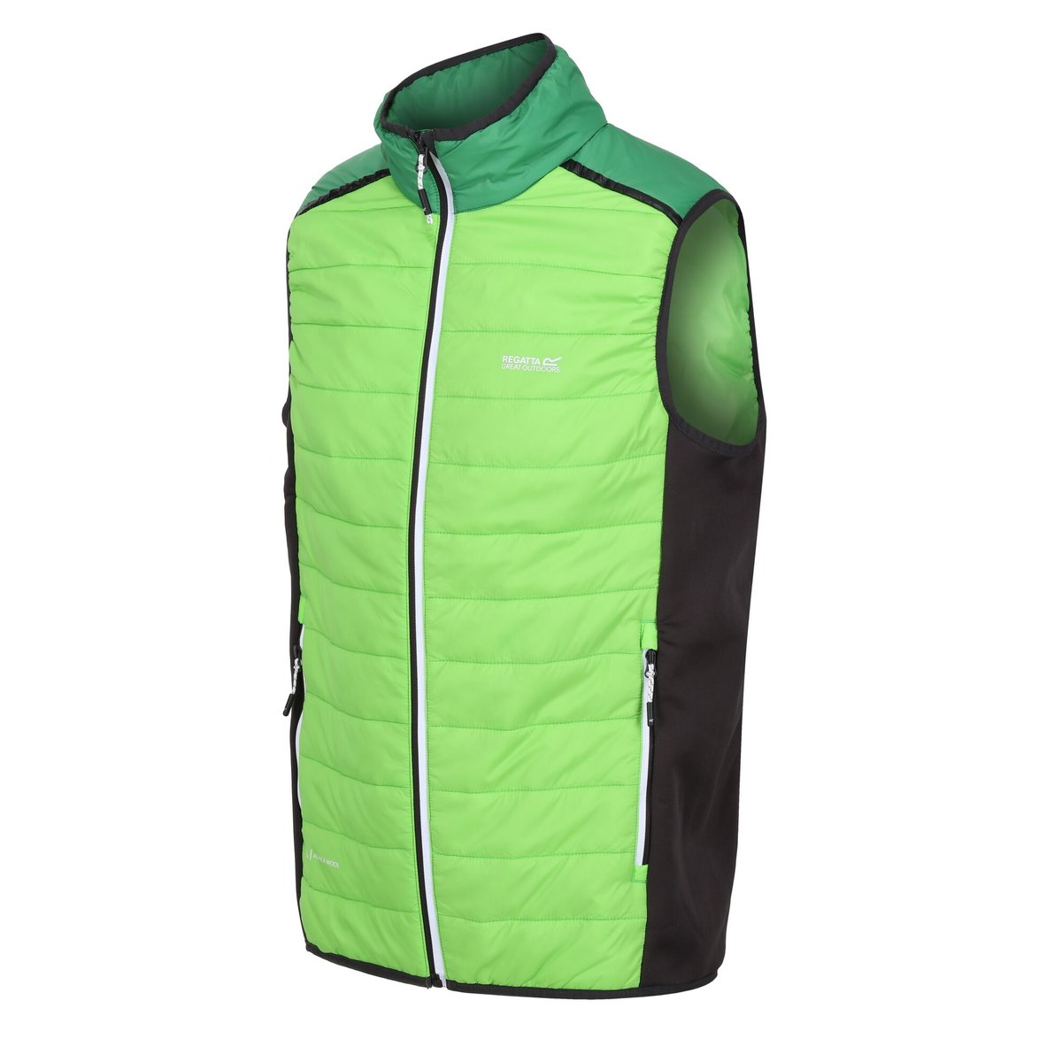 Veste sans manches HALTON BAFFLED vert jasmin / vert des champs, REGATTA