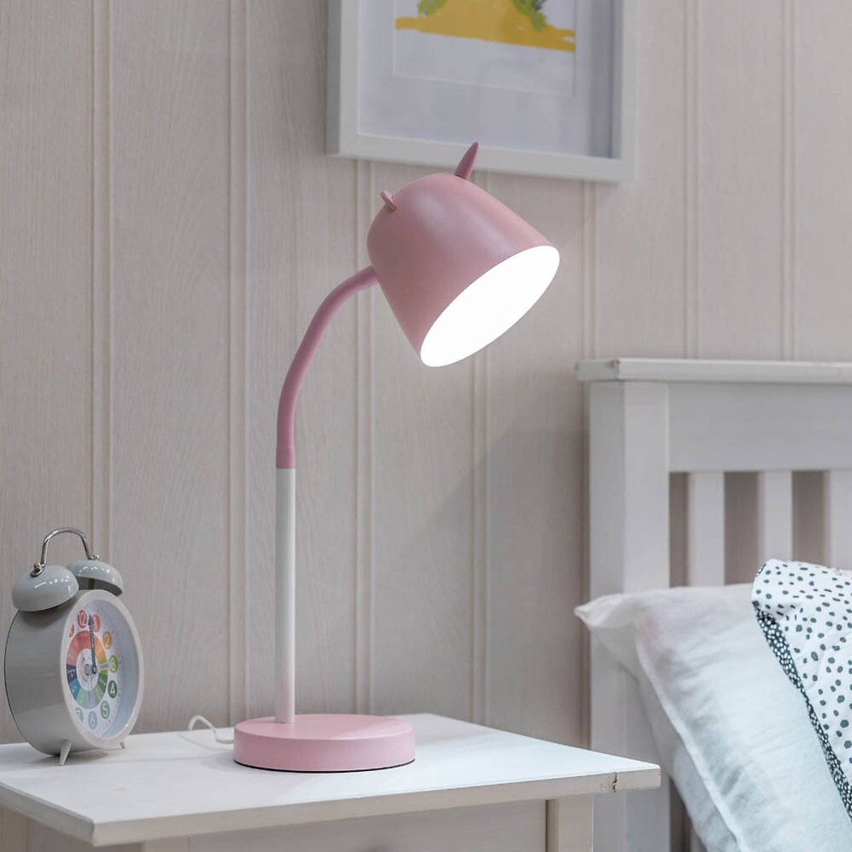 Unicorn Integrated LED Table Lamp pink, SO'HOME