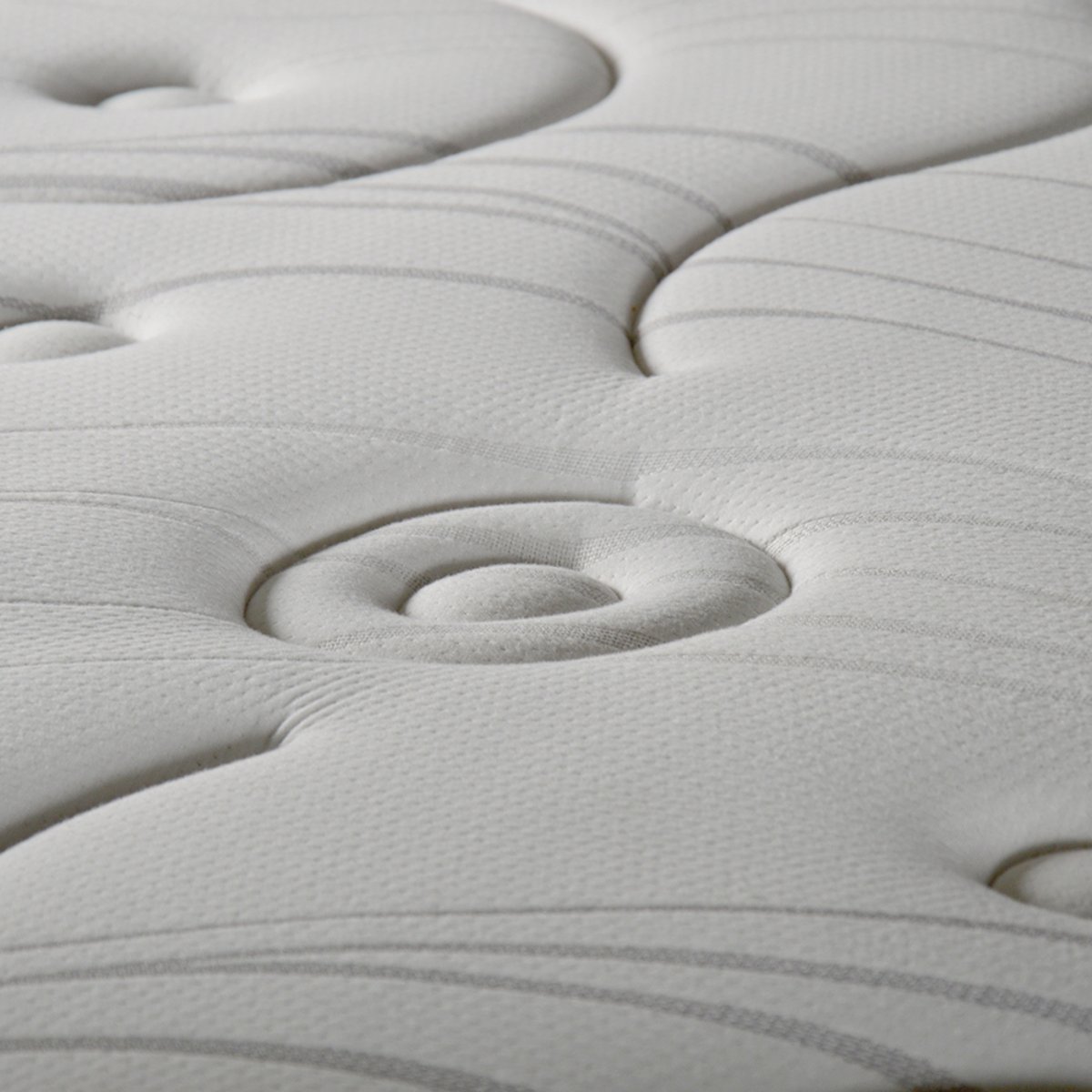 Pack Prêt à dormir DIVIN Matelas Ressorts ensachés + Sommier + Accessoires blanc, HYPSOM
