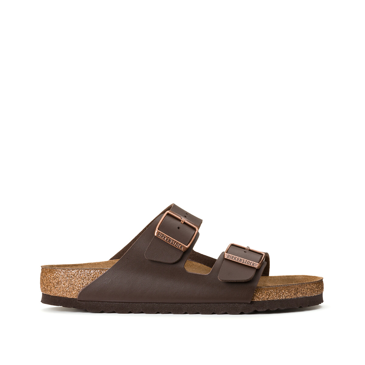 Mules double bride Arizona marron foncé, BIRKENSTOCK