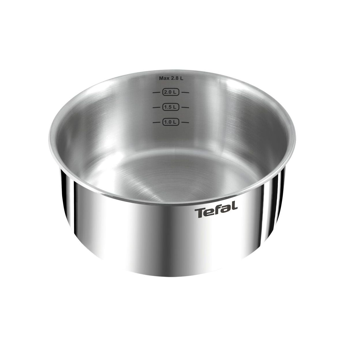 Batterie de cuisine 3 casseroles avec 1 poignée couleur unique, TEFAL