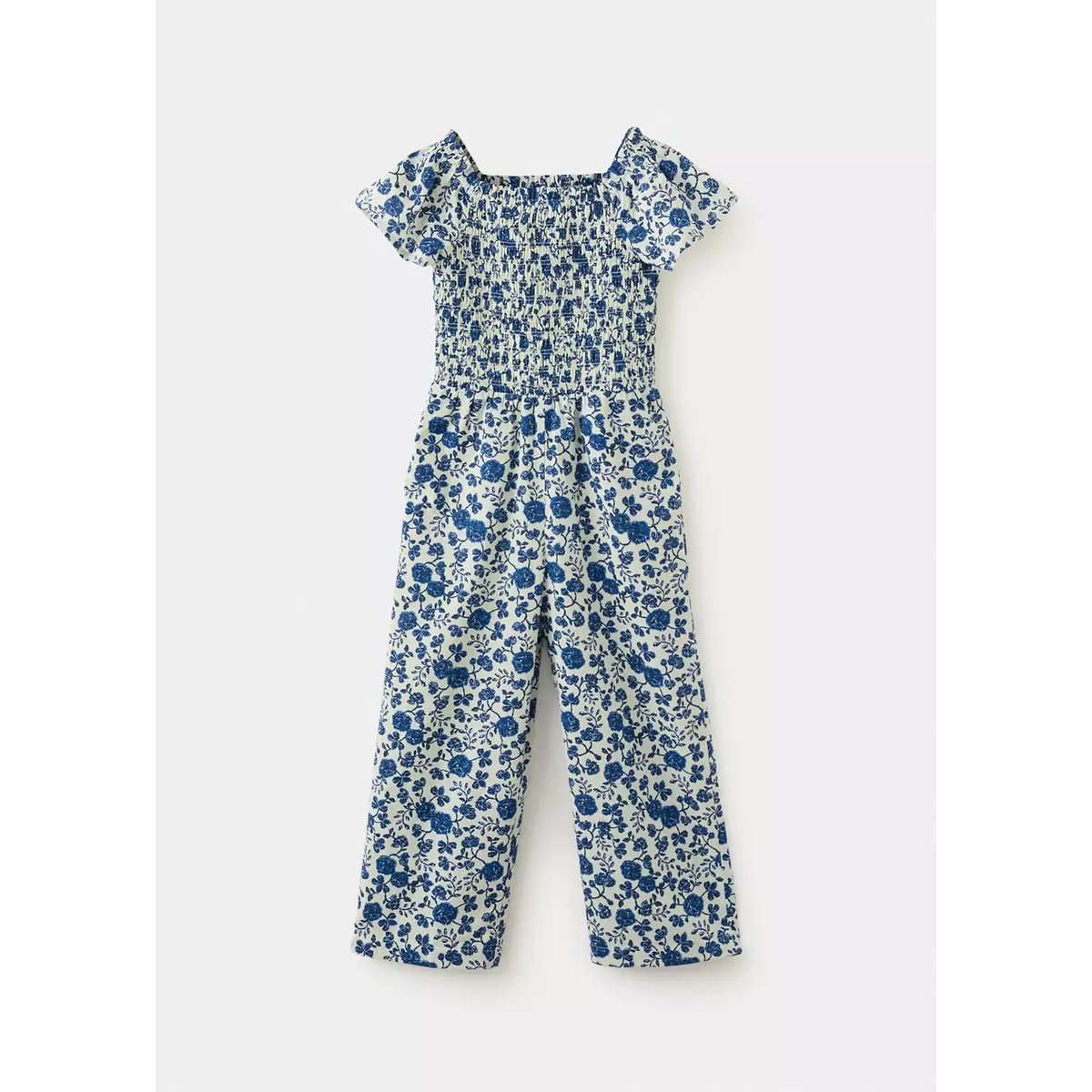 Combi-pantalon à fleurs vert d´eau, MANGO KIDS