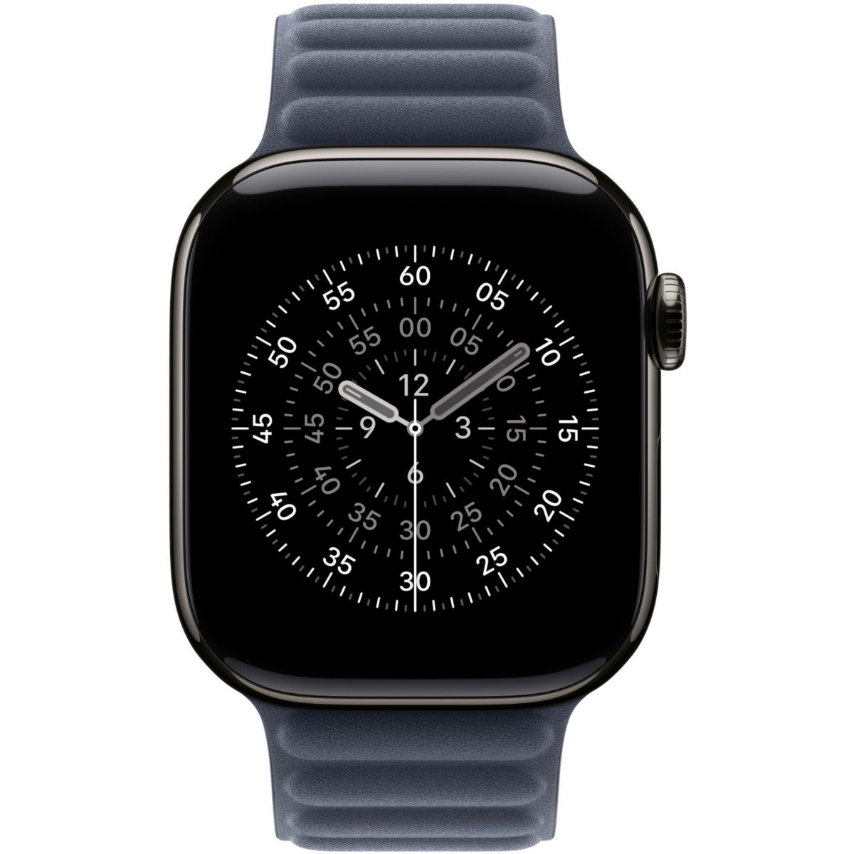 Bracelet 42 mm - M/L à maillons magnétique marine bleu, APPLE