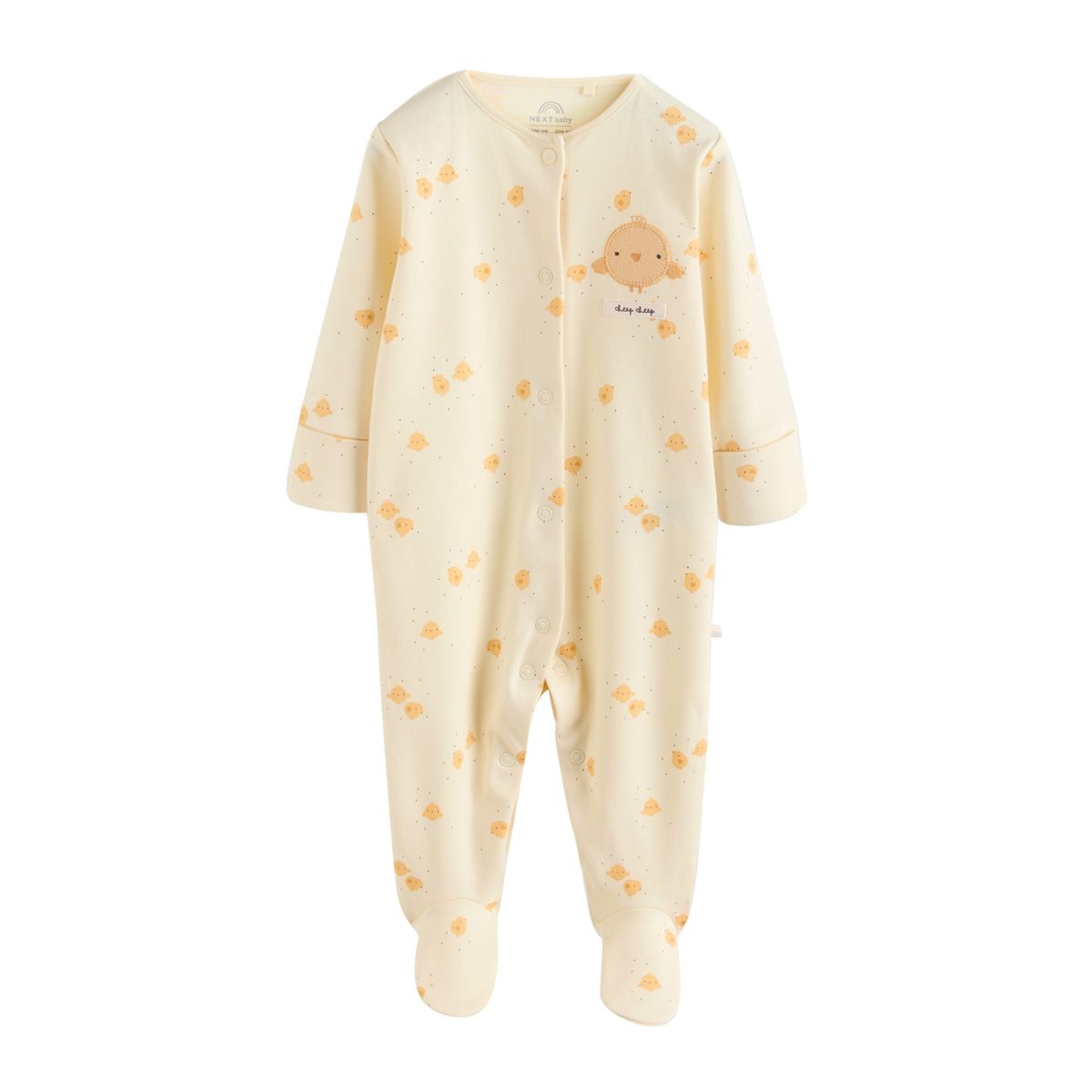 Dors-bien bébé, lot de 3 personnage jaune de pâques, NEXT