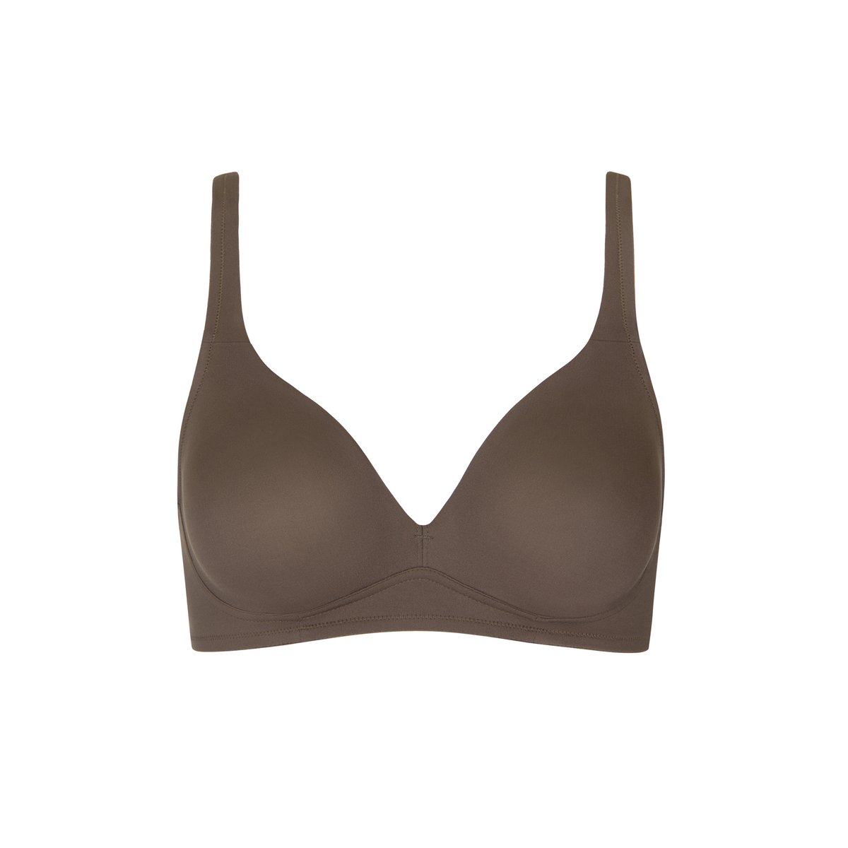 Soutien-gorge sans armatures Maya chocolat, LISCA