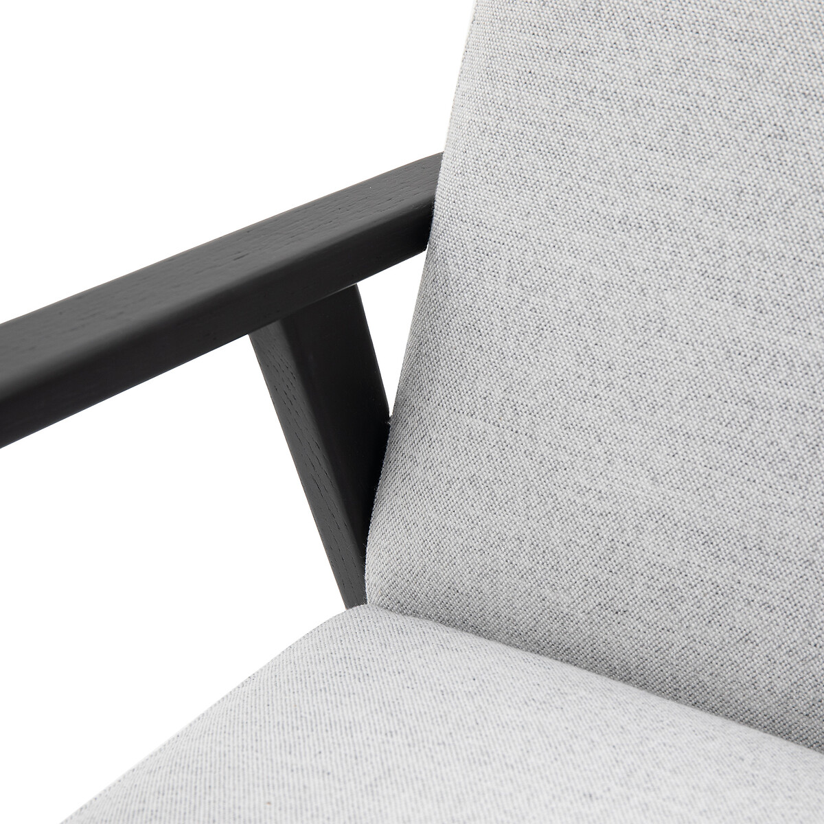 Berlin Mid-Century Armchair with Solid Wood Frame natural, ÉDITÉ