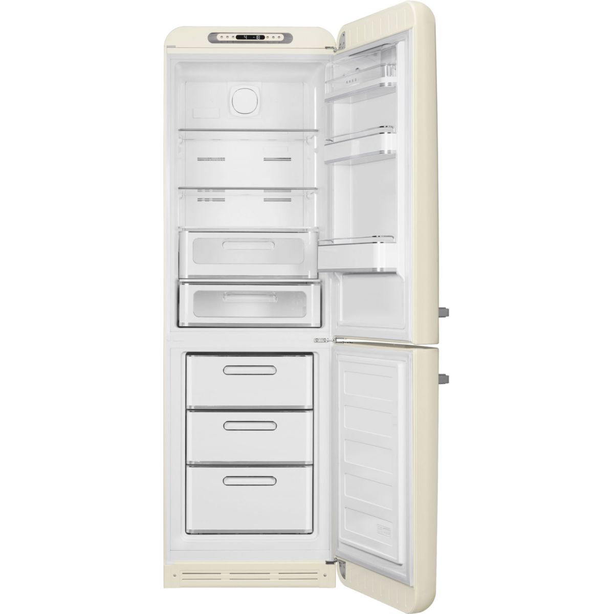 Réfrigérateur combiné FAB32RCR6 beige, SMEG