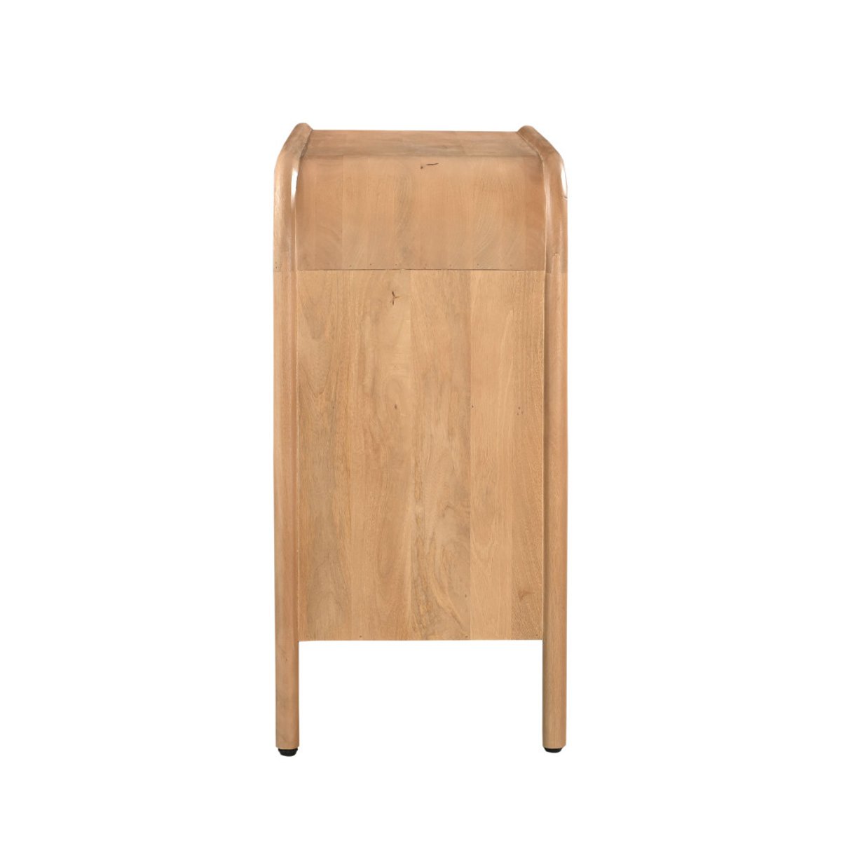 Buffet 2 portes en bois massif L90cm- BALI bois clair, DRAWER
