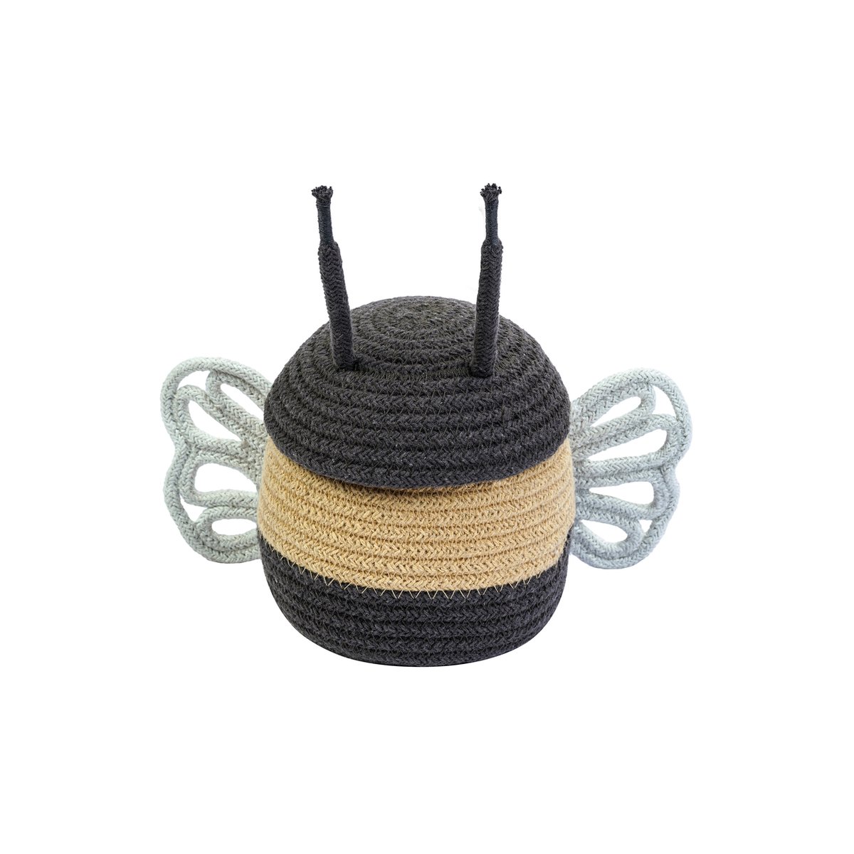 Panier Bébé abeille PLANET BEE noir, jaune, LORENA CANALS