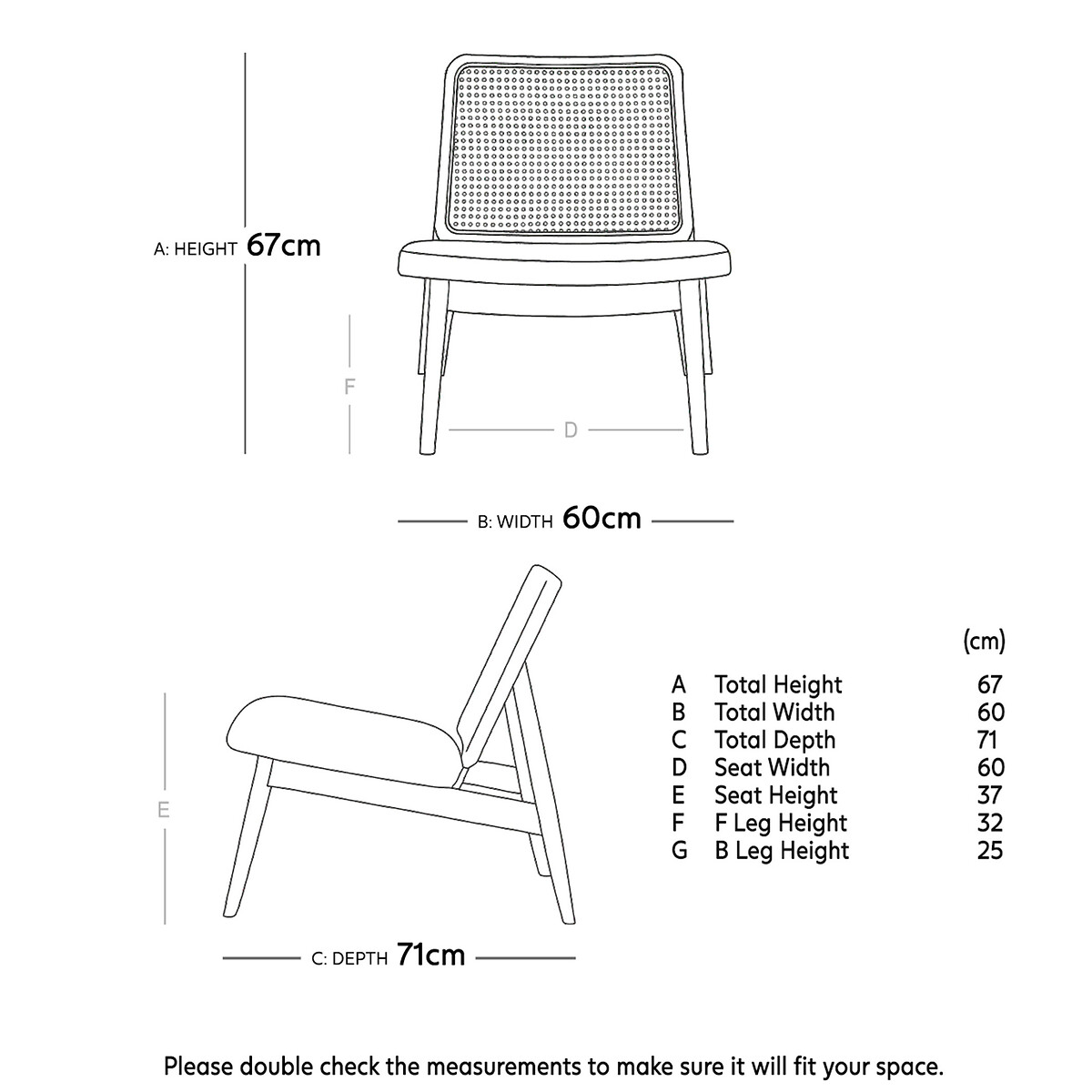 Linton Fabric Armchair white, SWOON