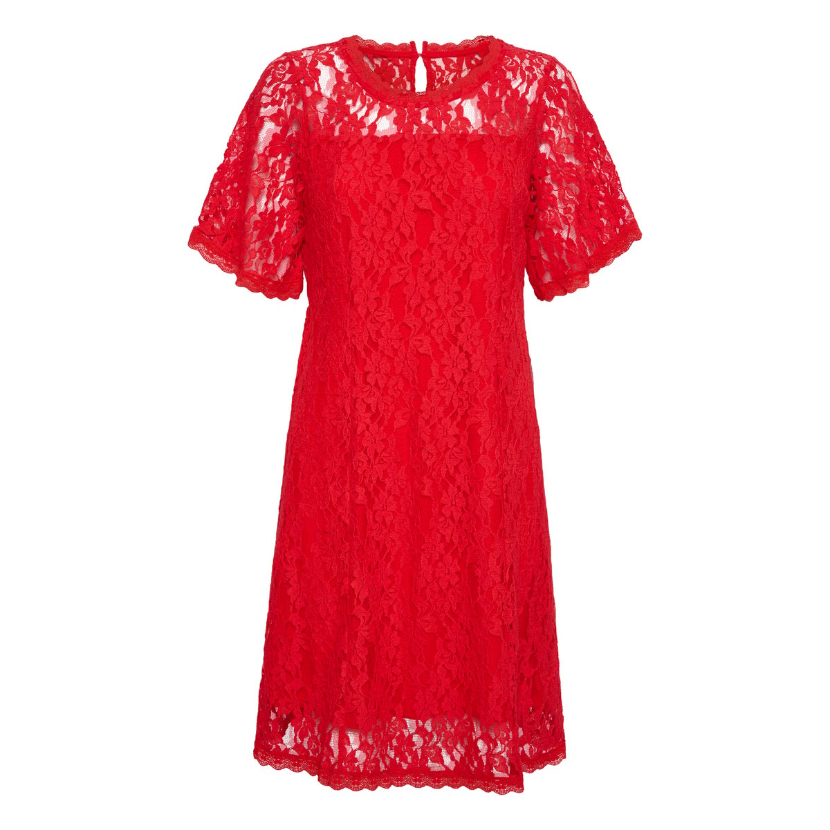 Dress rouge high risk red, CREAM