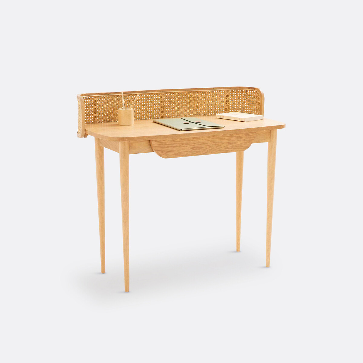 Bureau en cannage, Buisseau chêne, LA REDOUTE INTERIEURS