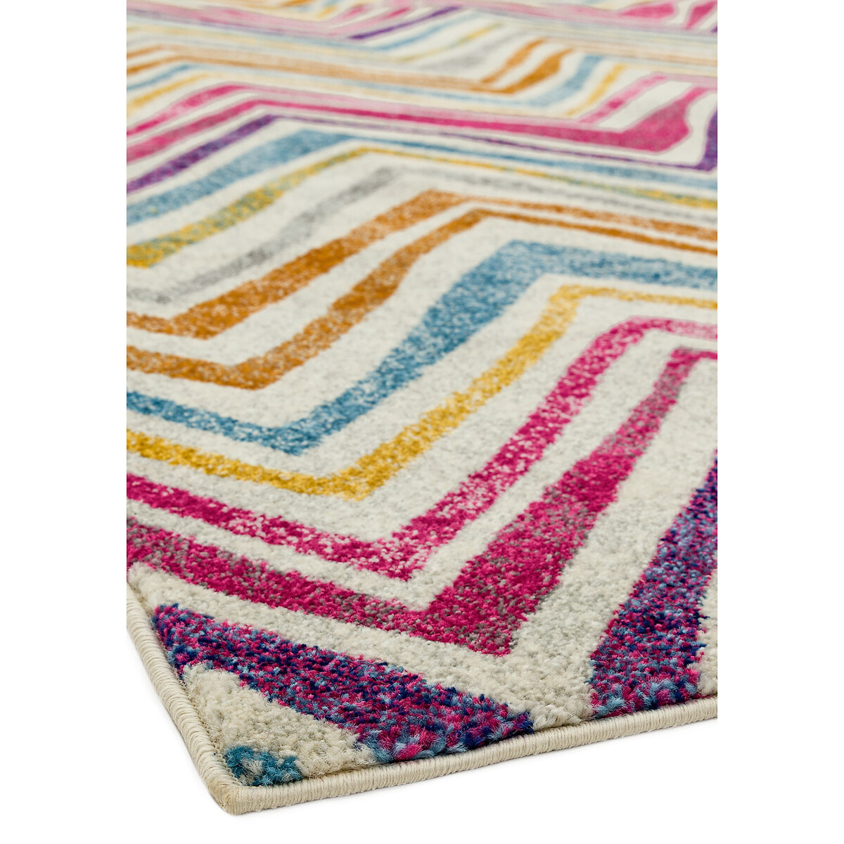 Zig Zag Rhythm Rug multi-coloured, SO'HOME