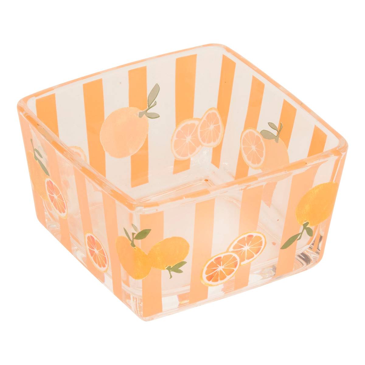 Set apéritif plateau et 3 coupelles FRUITY multicolore, ATMOSPHERA