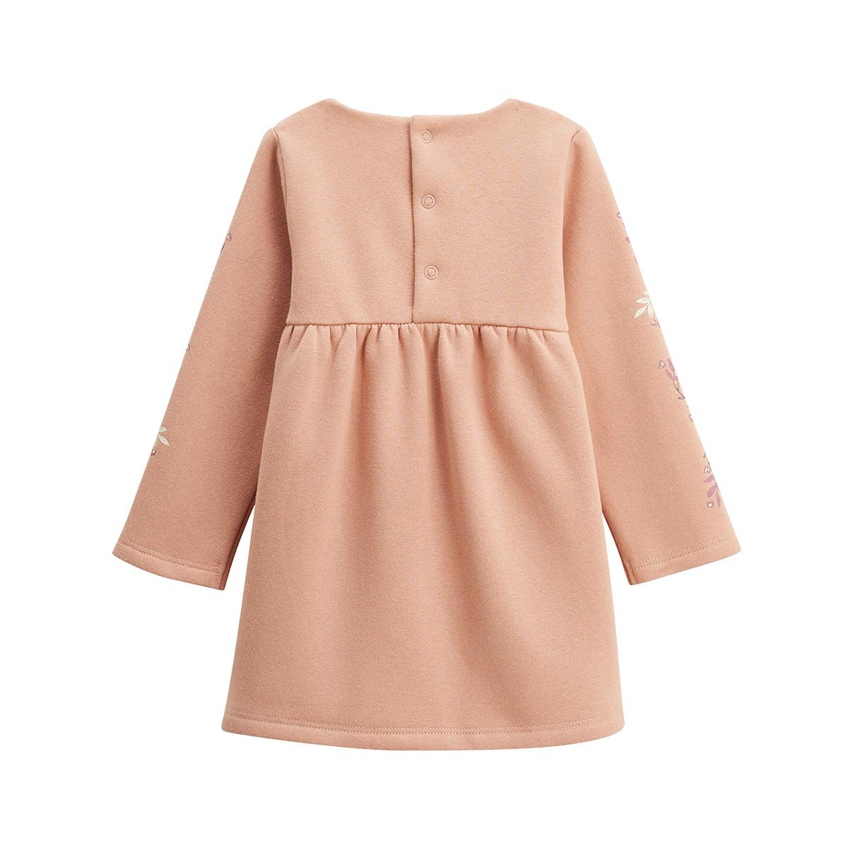 Robe enfant en molleton Matcha rose, PETIT BEGUIN
