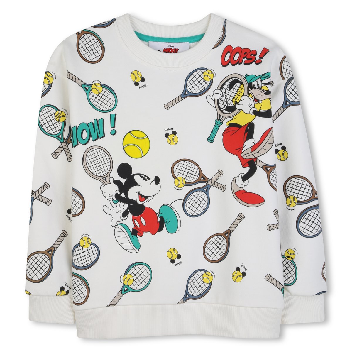 Sweat en molleton ivoire pastel, MARC JACOBS