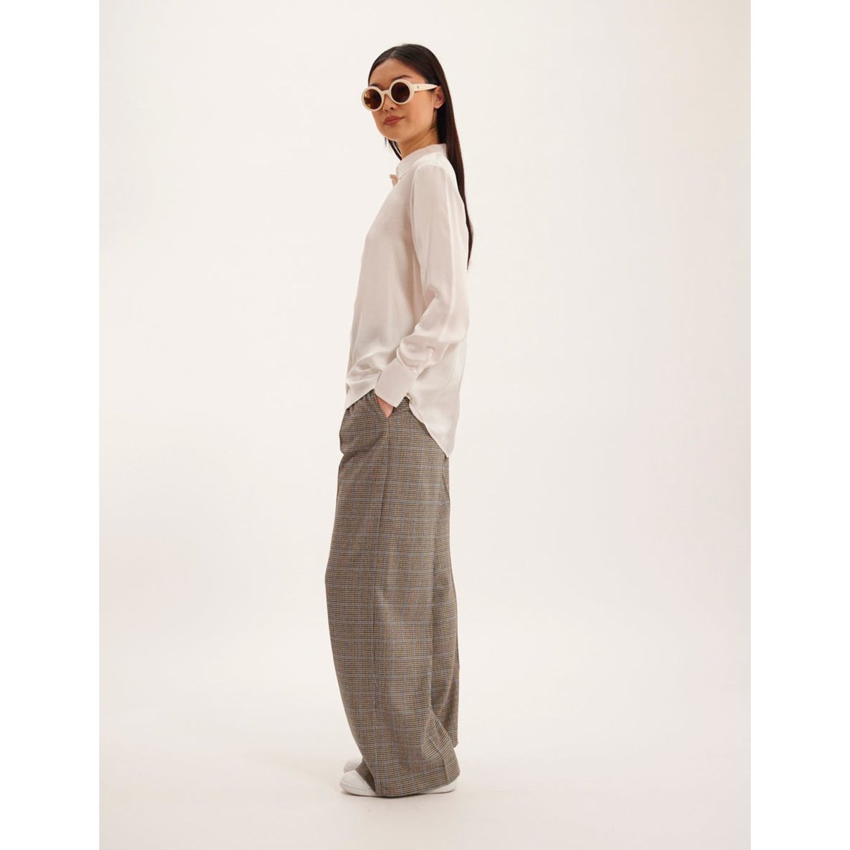 Chemise Maureen écrue ecru, INES DE LA FRESSANGE PARIS