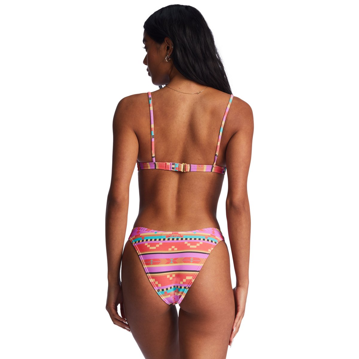 Bas de bikinis BAJA RISING HIKE rouge bright poppy, BILLABONG