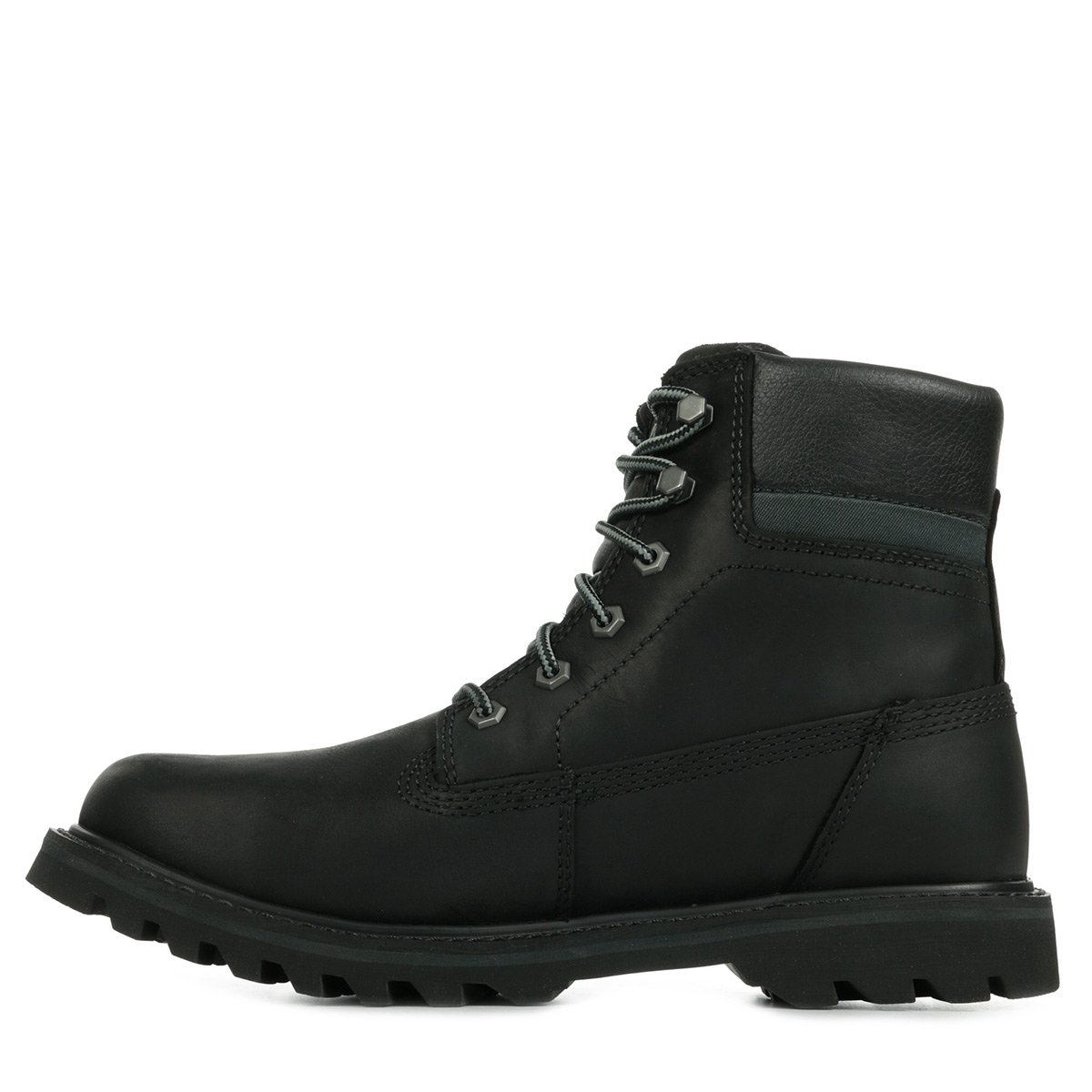 Boots Cuir Deplete Wp noir, CATERPILLAR