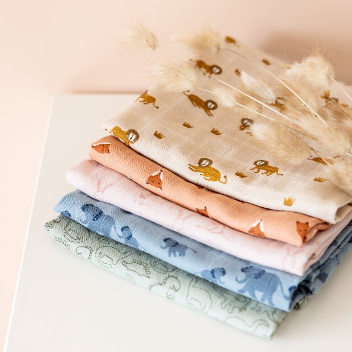 Maxi lange en mousseline rose, TRIXIE