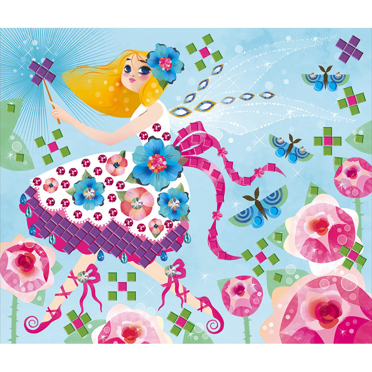 Kit Créatif - Coffret Multi-activités 11 Décos Girly multicolore, JANOD
