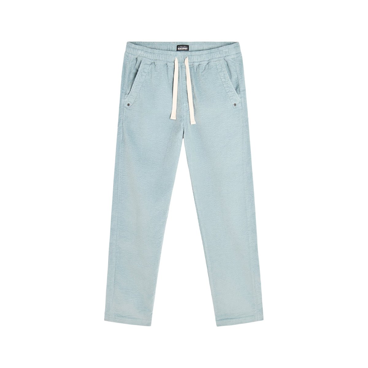 PANTALON LOOSE VELOURS CLOUD bleu clair, PULLIN
