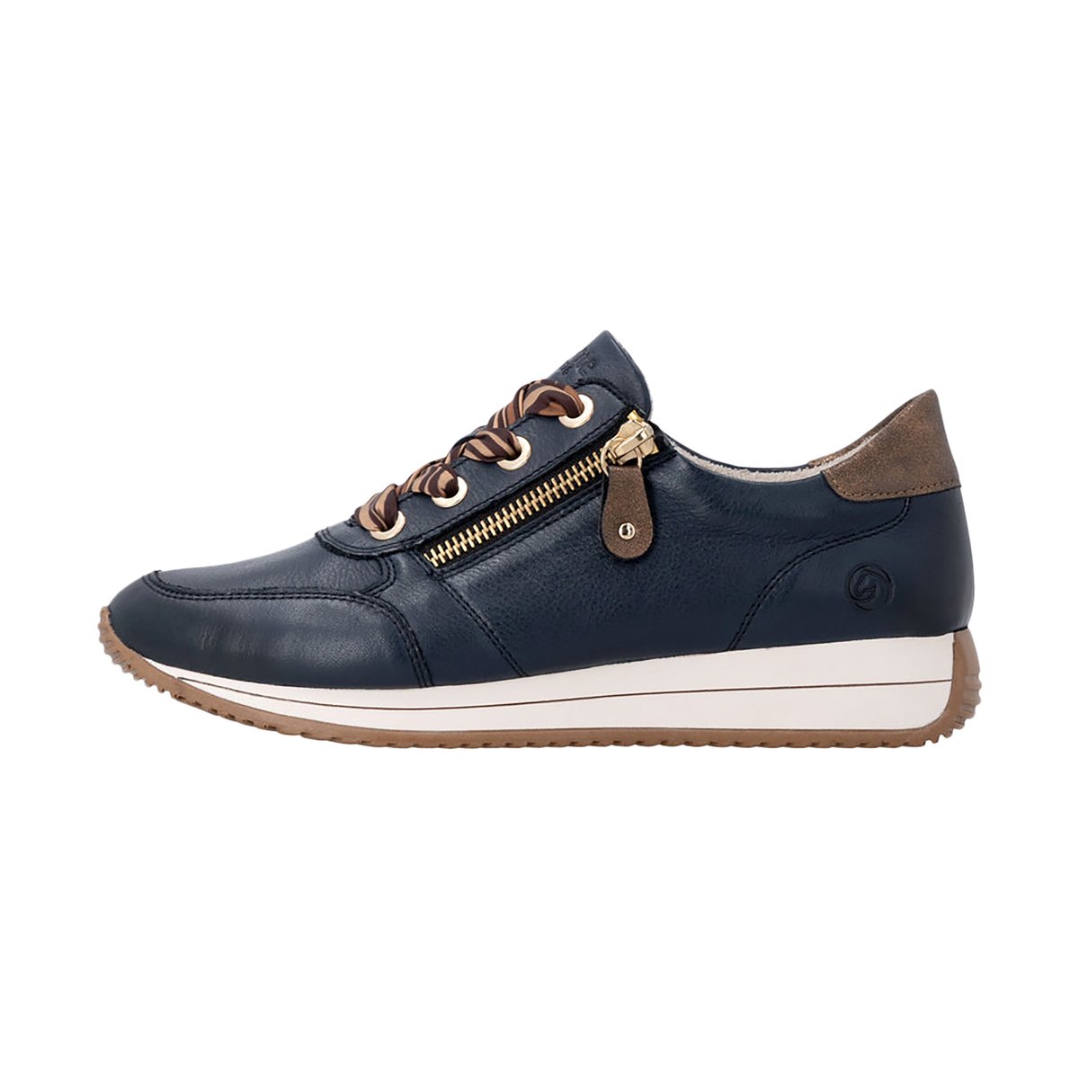 Basket Cuir bleu comb, REMONTE