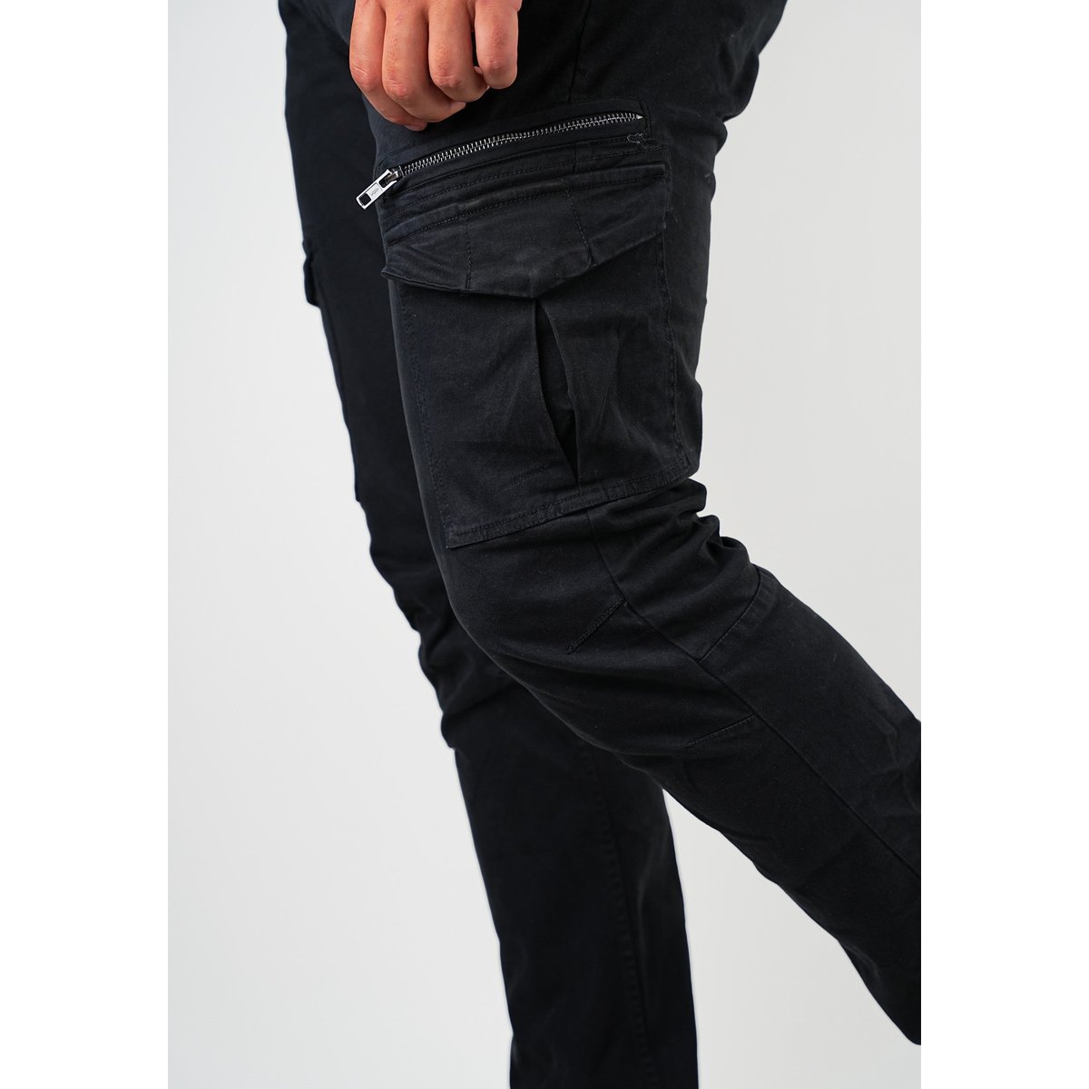 Pantalon coton TONVUI 3 TARTER noir, REDSKINS