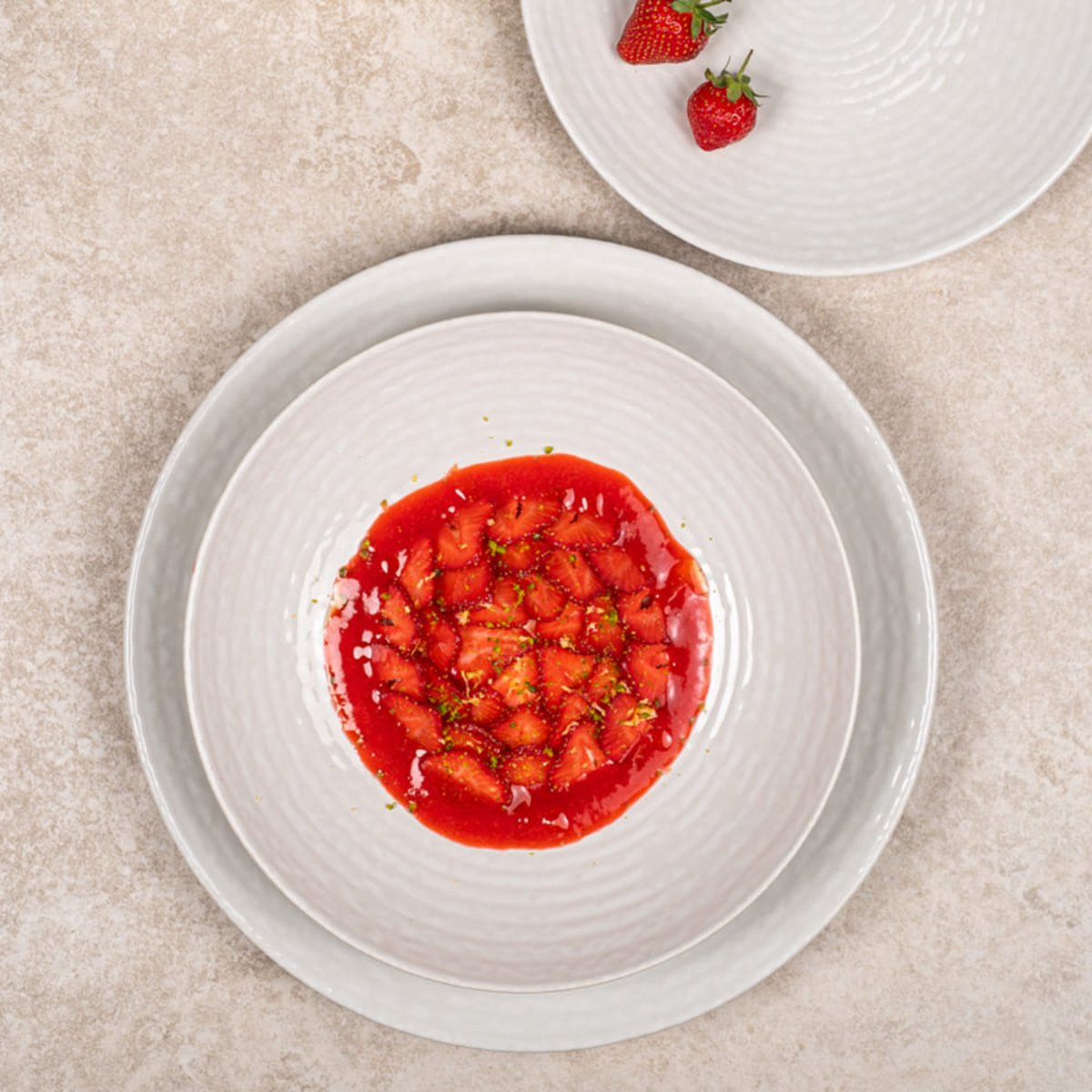 Assiette creuse Ayra 22 cm (lot de 6) - AYRA blanc, TABLE PASSION