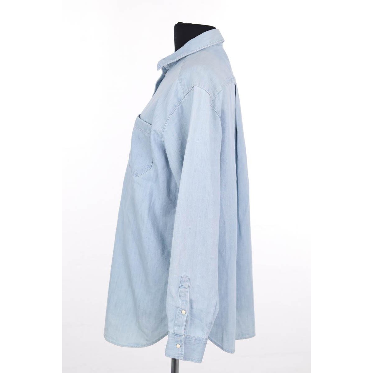 Chemise - Très Bon État bleu, SEZANE
