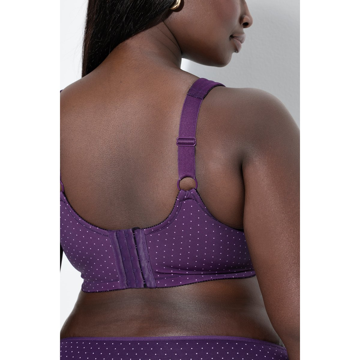 Soutien-gorge de maintien aubergine, ULLA POPKEN