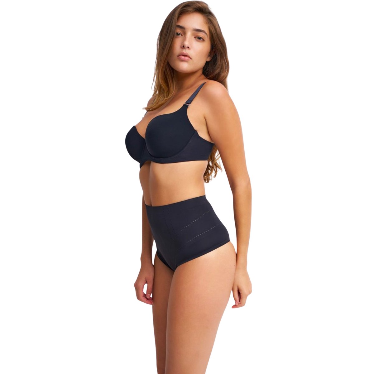 String gainant taille haute SCULPT noir, LUNA SPLENDIDA
