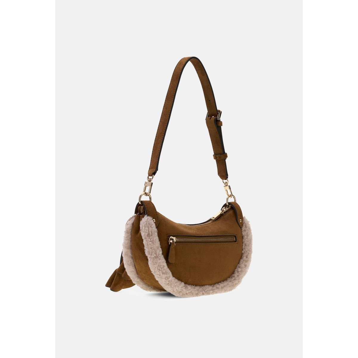 Sac À Épaule Katie marron, GUESS