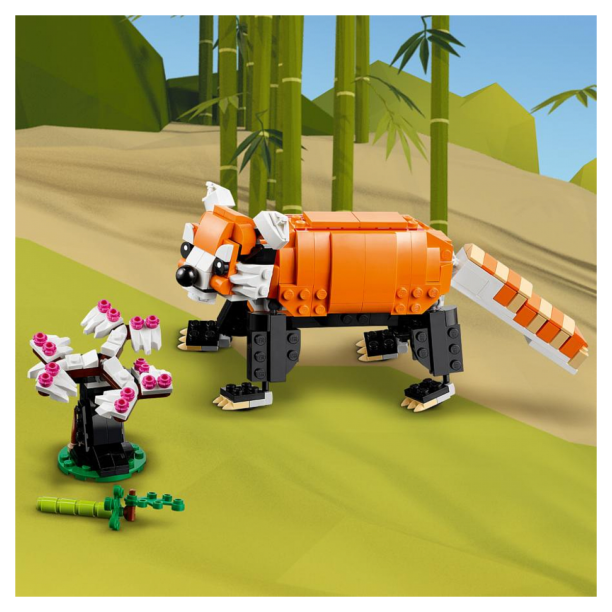 LEGO Creator - Construction du Tigre Majestueux 31129 multicolore, LEGO