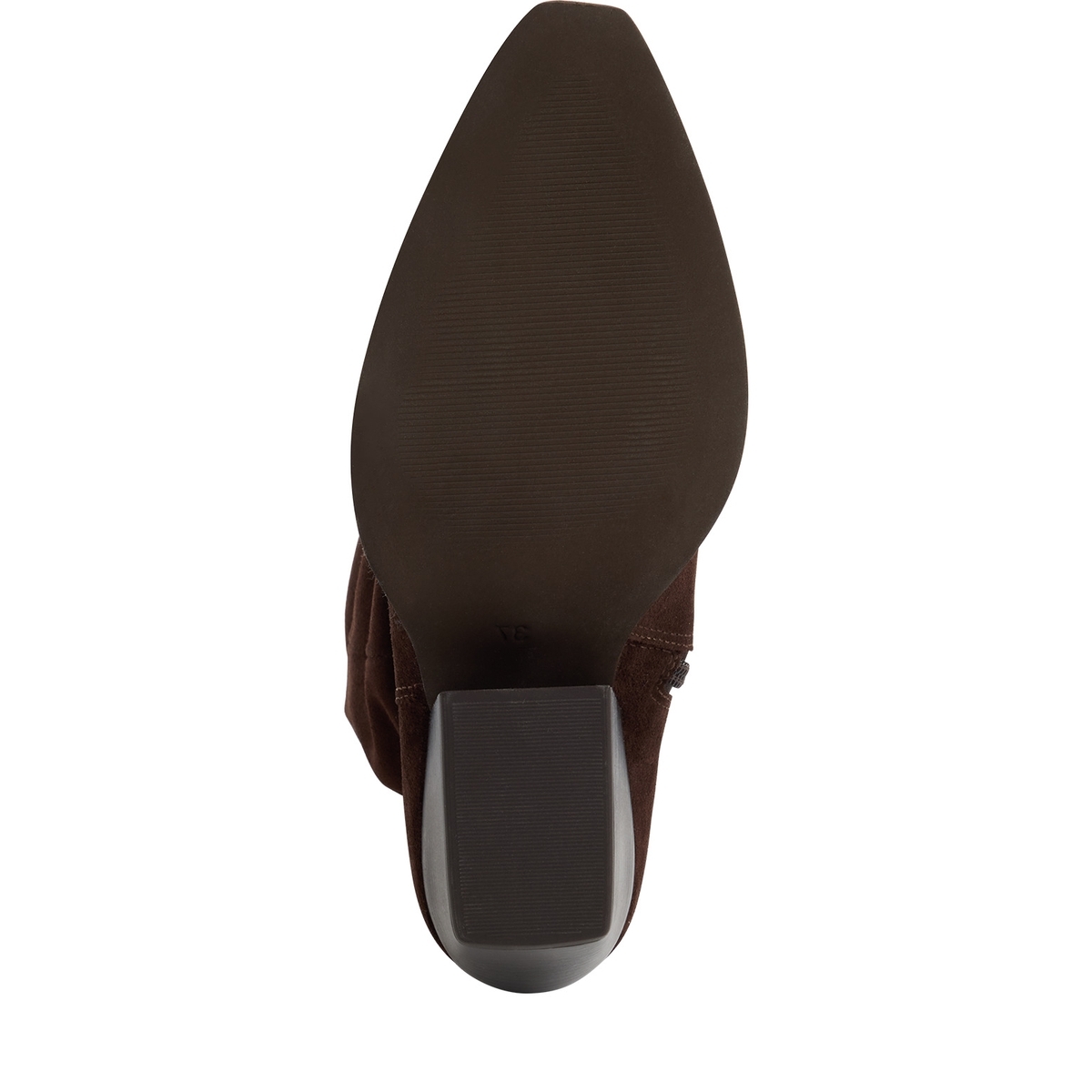 Bottes en cuir marron mocca, TAMARIS